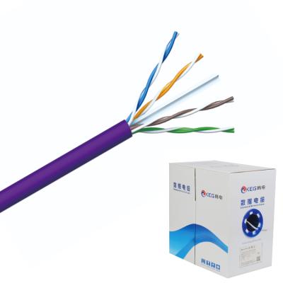 China Cheap Price Communication Network Full 305m Lan Cat 6 UTP Copper Cable 24awg for sale