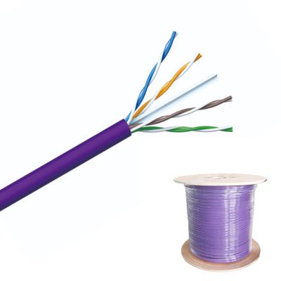 China Network Communication 305m Roll Pure Copper Internet Cable Cat 6 UTP Network Cable for sale