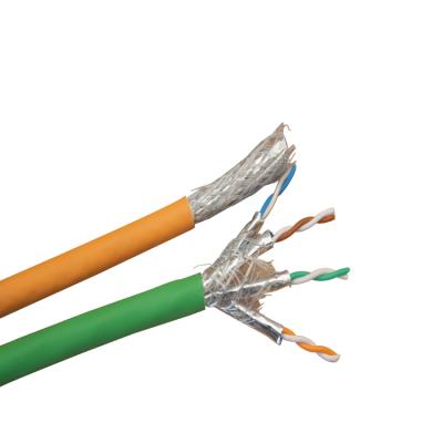 China Network Communication 100M SFTP Cat 7 Ethernet Cable Roll for sale