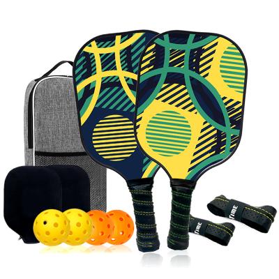 China Pickleball Paddles Carbon Fiber Honeycomb Pickleball Racquets USAPA Approved Graphite Pickleball Kit for sale