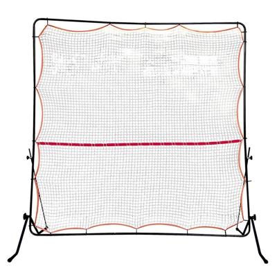 China Portable Tennis Training Rebound Net Single Person Practice Device Bounceback Net for sale