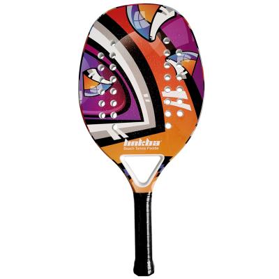 China Beach Tennis Racket Ergonomic Cushion Grip Carbon Fiber Tennis Paddle Racquets for sale