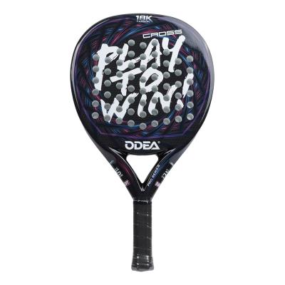 China 18k Carbon Fiber Padel Racket Professtional  Men Women Paddle Tennis Racket for sale