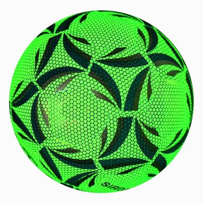 China Glow In Dark Soccer Ball Official Size 5 4 Training Ball Luminous Football Soccer PU leather for sale