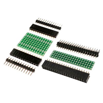 중국 Arduino용 2x20 1x13 2.54mm 핀 헤더 하우징 프로토타이핑 PCB 보드 키트 판매용