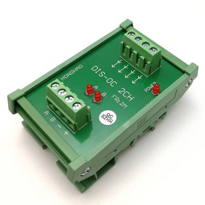 China Converter 5V Differential TTL Singal into Collector 24V HTL Signal 2 Ways Support PLC NPN and PNP for sale