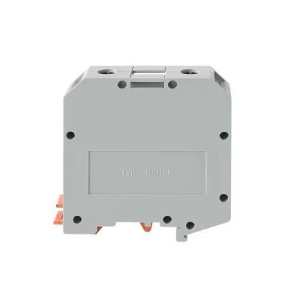 China UKH-50 UK Series DIN Rail Screw Clamp Terminal Blocks for sale