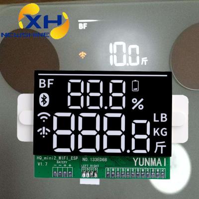 China 4 Digit Led Display 7 Segment RGB , Customs Large Flood Bicolor Seven Segment Display , Customized 2 Digit 7 Segment Led Module 40x25mm for sale