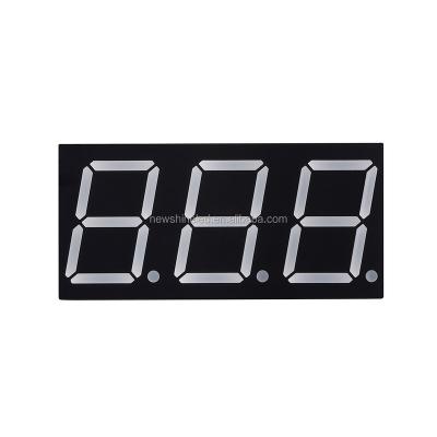 China NEWSHINE FND XH-5361 XH-5631 Indoor RED LED Display 3 Digit Common Anode for sale