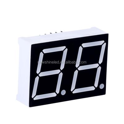 China NEWSHINE XH-8021BWW Indoor/Outdoor Multi Colors White Color 0.8 Inch Dual Digit LED Display for sale