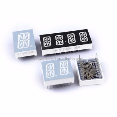 China Indoor factory selling 0.52 inch led alphanumeric display 4 digit 14 segment display for led 16 segment display for sale