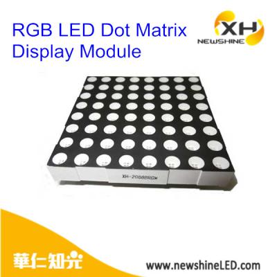 China Low Power 8x8 High Brightness Dot Matrix 8X8 RGB Led Diffuse 5mm for sale