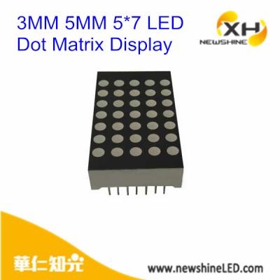 China Indoor 5x7 Dot Matrix Display LED Price List and Datasheet for sale