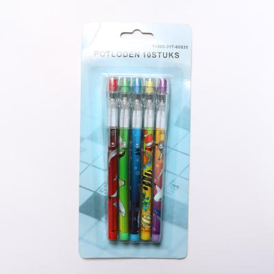 China 9 leads non-sharpening pencil with Easter Plastic Bullet Pencil for kids for sale