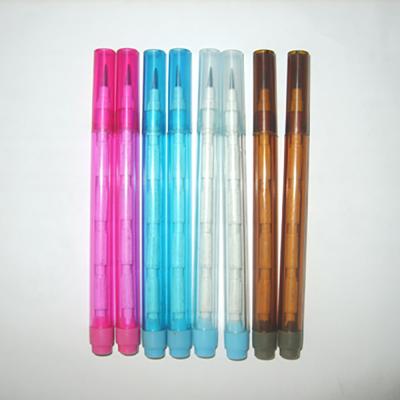 China non-sharpening HB pencil with customized printing, with 6 leads for sale