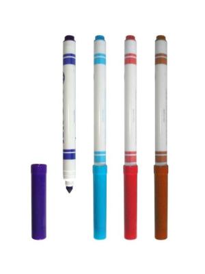 China Promotional Colored Washable Ink Fabric Medium Textile felt tip marker pen for sale