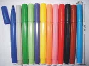 China water color pen 12pcs Washable water color pen for kids and drawing for sale