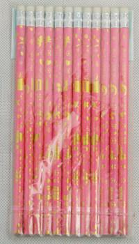 China 7 inch poplar wood graphite woodless pencil for sale