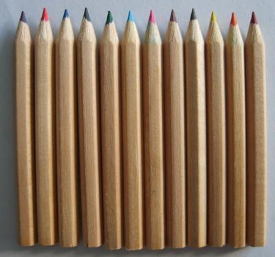 China Colored Stick Head Wood Graphite Sketch Drawing HB Pencils for sale