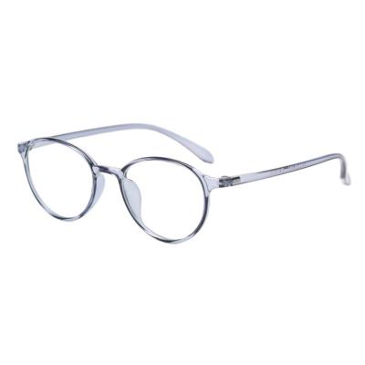 China Korea Popular Light and Thin Glasses Frame TR90 Glasses Frame Myopia Male Female Oval Single Eye Mirror Flat Student Mirror for sale