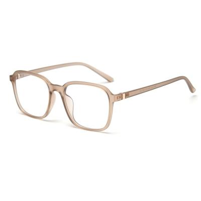 China Korea popular light and thin glasses frame TR90 glasses frame myopia female male eye spot mirror glasses flat frame for sale