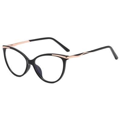 China Trendy Women TR90 Optical Frame Fashion Blue Light Blocking Blue Light Glasses Anti Glare Anti Ray Computer Release Eye Pleasure Blue Glass UV400 for sale