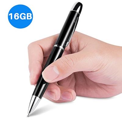 China Voice Recorder + Mp3 + Writing Pen+ 16GB USB Disk Aomago Voice Activated Recorder Portable Pen Recorder with MP3 Playback for sale