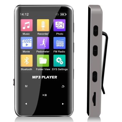 China Portable Sports Clip MP4 MP3 Music Player 32GB Wireless VCR With 2.4 Inch TFT Color Screen for sale