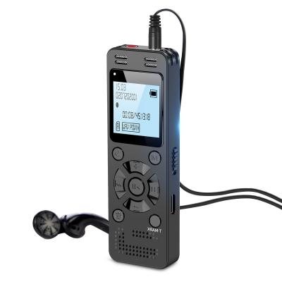 China Metal Voice Recorders MP3 Playback Mini Digital Voice Recorder 32GB With Password Line-in for sale