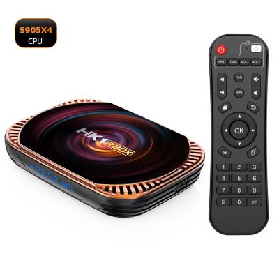 China 1000 Smart LAN 4+32gb 4+64gb 4+128gb Amlogics s905x4 HD TV Box Support HK1 x4 Android 11 TV HK1X4 BT4.0 TV Box for sale