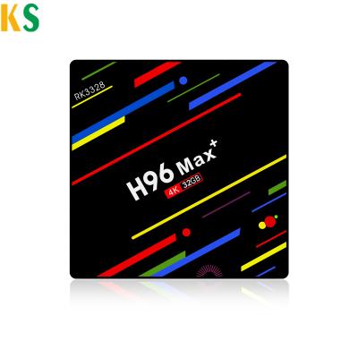 China 2018 Original HD TV Hotsale Android TV Box H96 Max Plus 4gb 32gb Android 8.1 4K HD TV Box H96 Max+ for sale