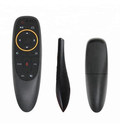 China G10S LED G-sensor Air Mouse Touch Control Vioce Remote Control With Voice Function 2.4GHz Wireless G10 Fly Air Mouse For Smart TV Box for sale