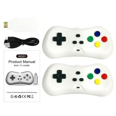 China ABS Retro New Arrival Patent Design 2.4G HD TV Private Wireless Classic Video Game Console With 638 Games for sale