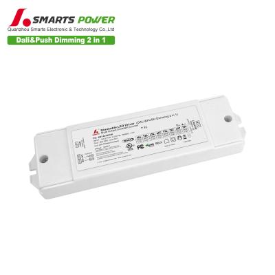 China UL 277V 20w indoor led dimmable led dali driver power supply mini dial Multi-current code for sale