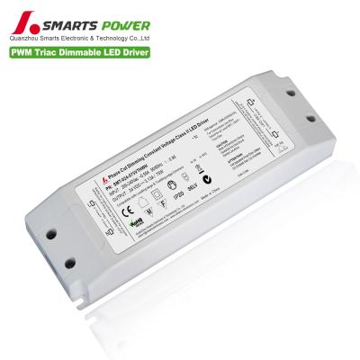 China SAA CE 24v Led Strip Power Driver Triac Constant Voltage Dimmable 75w 180*60*34mm for sale