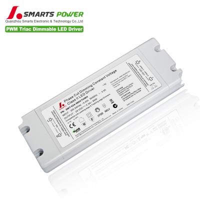 China SAA triac input 200-240V ip20 60w dimmable led driver 2.5A 178*61*24mm for sale