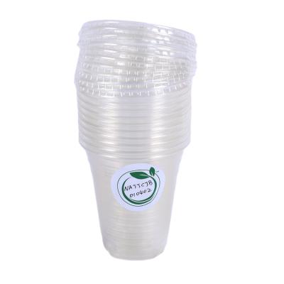 China Mordern Transparent Customized Logo Printing Cold Coffee Drinking Plastic Cold Drink Cup For Smoothies for sale