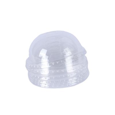 China Mordern 98 Dome Cover Biodegradable Compostable Cold U Shaped Drinking Water Cup Cover for sale