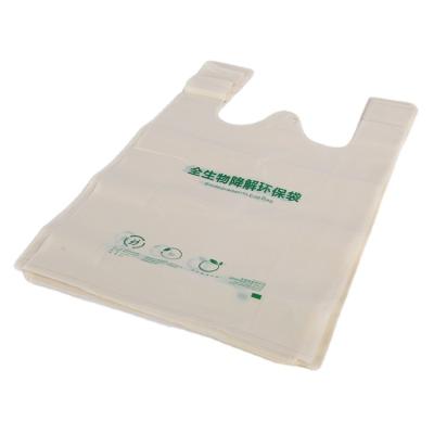 China PLA BIODEGRADABLE Plain Wholesale Cheap Biodegradable Shopping Bags For Shop Small for sale