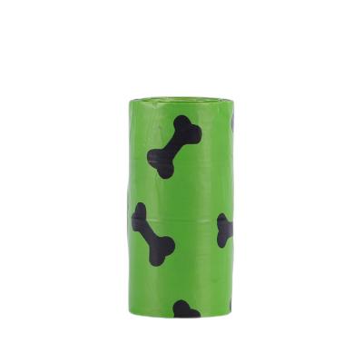 China Disposable Eco-friendly Biodegradable Stored Dog Poop Pet Custom Printed Doggie Poop Bags for sale