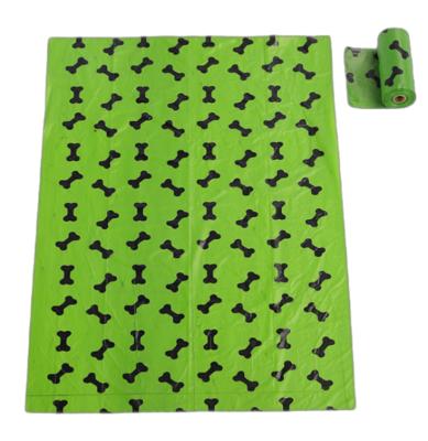 China Custom Biodegradable Compostable Doggie Cornstarch Pet Poop Bag Viable Dog Stored Green for sale