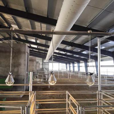 China Farm animal husbandry fabric air duct with ventilation heating cooling effects for sale