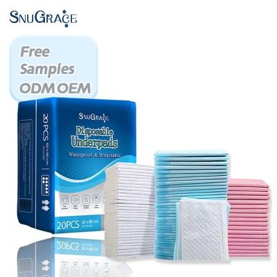 China Printed Adult Disposable Incontinence Pads for and Large Quantity Anti-Leak Leak Guard for sale