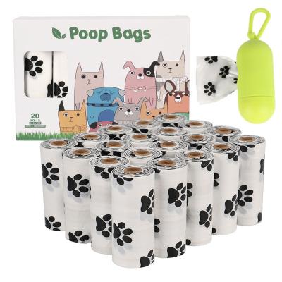 China Environmentally Friendly Cornstarch Compostable Dog Poop Bags for sale