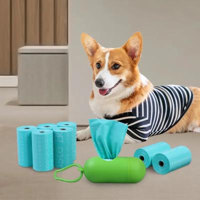 China Customized Color 200 Pet Trash Bag One Roll Dog Waste Station Bag Pet Poop Waste Bags for sale