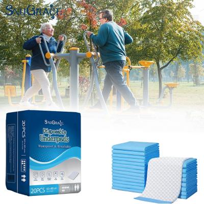 China SnuGrace Underpads Wholesaler Printed Adult Incontinence Products at Super Low Prices for sale