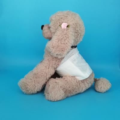 China Customized Size Disposable Dog Diapers Soft And Convenient For Your Dog'S Needs for sale