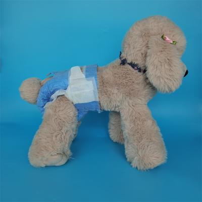 China Pet Diaper Disposable Male Wrap No Leakage Soft Dog Diaper with Tissue Lining Advantage for sale