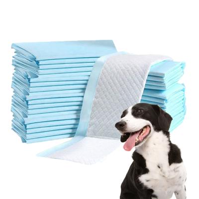 China Sustainable Pet Supply Dog Training Pads with High Absorbency and Breathable PE Back Film for sale