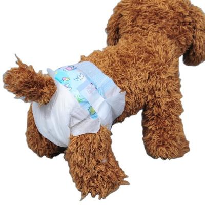 China Affordable Disposable Pet Diaper No Leakage and Sustainable Cotton Material for Home for sale